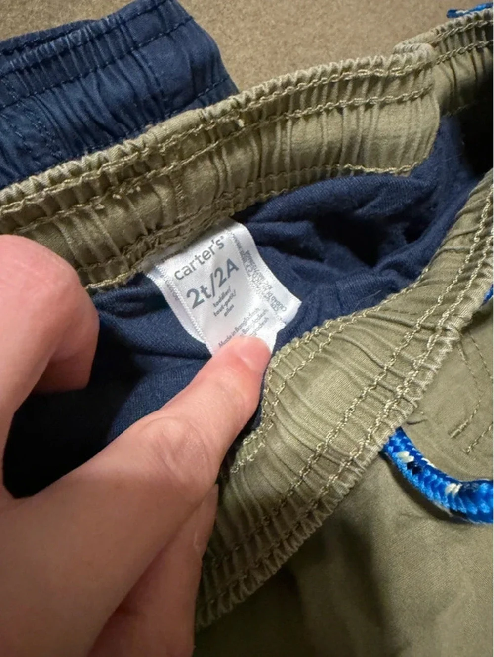 Carter's Toddler Boys 2T Lined Jogger Pants - Set of 3